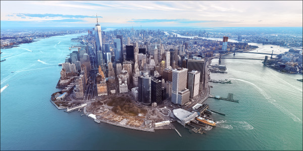 Keilrahmenbild MANHATTAN