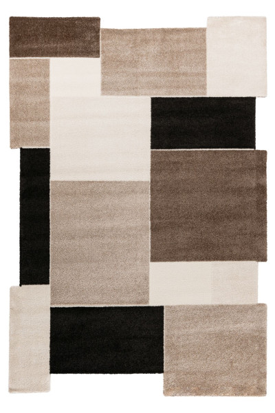 Teppich MY FRISCO in taupe aus Mischgewebe
