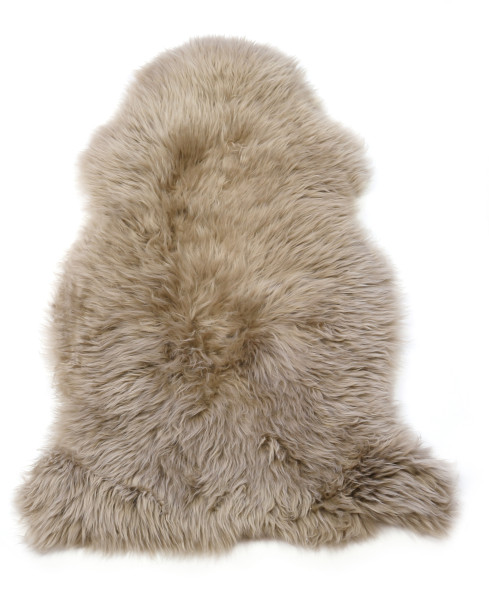 Lammfell in taupe aus Schurwolle