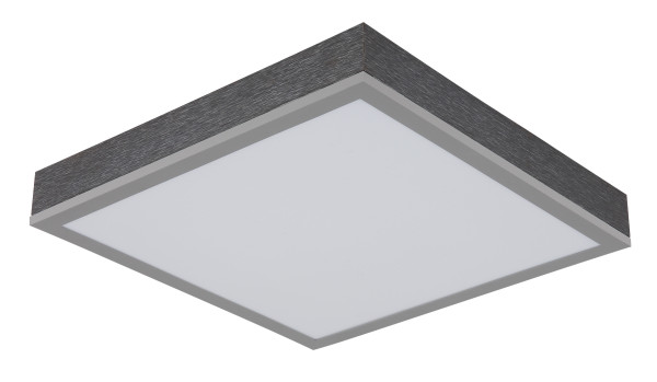 Deckenleuchte DORO in silberfarben aus Aluminium