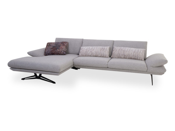 Polsterecke KOINOR ELEMENTS in grau aus Stoff
