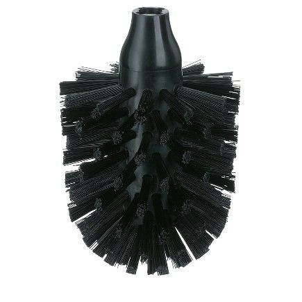 Ersatzbürste BROSSE in schwarz aus Kunststoff