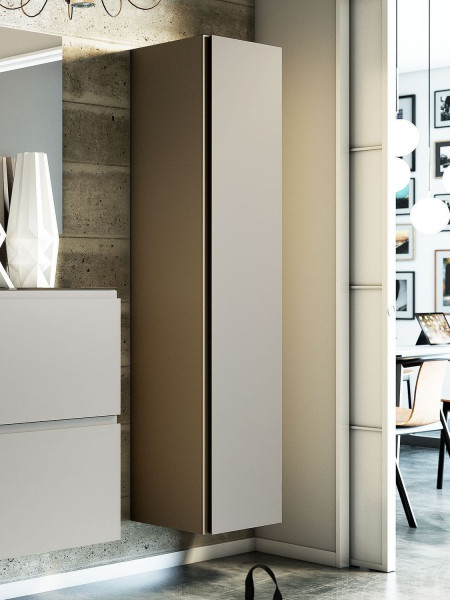 Garderobenschrank ARREDOKIT GARDASEE in taupe