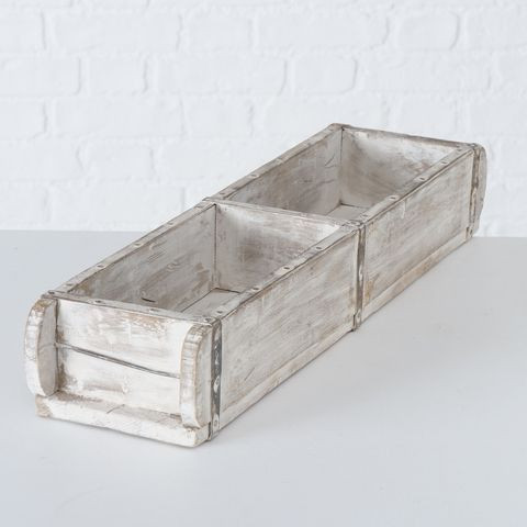 Box RYGGE in mehrfarbig aus Holz