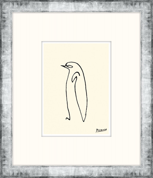 Gerahmtes-Bild PICASSO PINGUIN