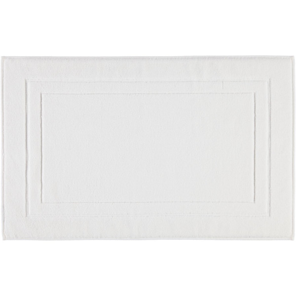 Badematte CLASSIC in weiß aus Baumwolle