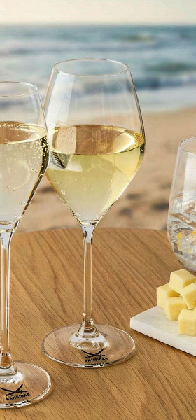 Weinglas SANSIBAR in klar aus Glas