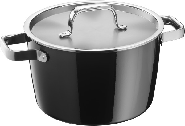Fleischtopf WMF FUSIONTC in schwarz aus Metall