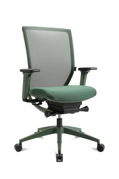 Drehstuhl WAGNER TITAN GREEN in grün aus Stoff