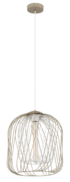 Hängeleuchte DICHTI in sand aus Metall