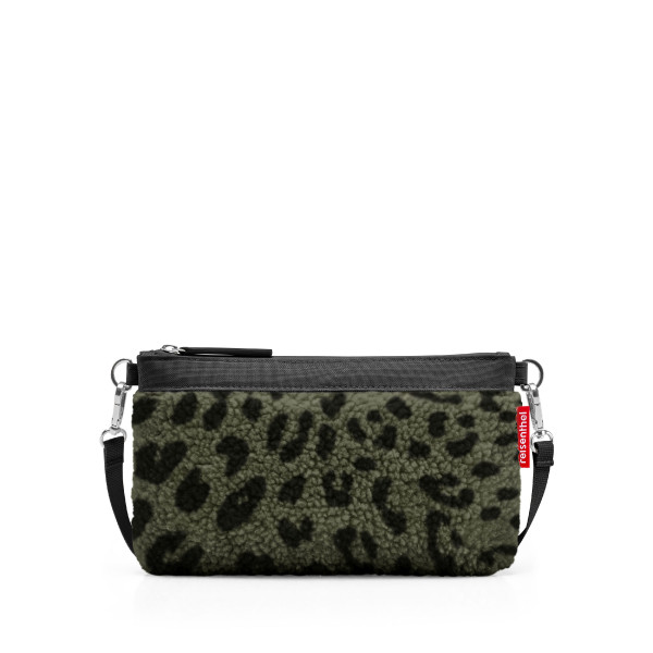 mini reisenthel pouch - teddy leo olive
