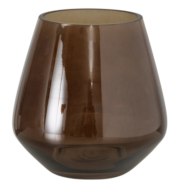 Windlicht MAROLO in braun aus Glas