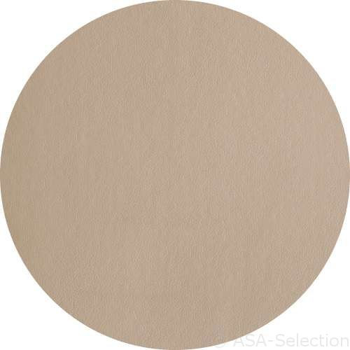 Tischset rund COUNTRY stone in grau aus PVC
