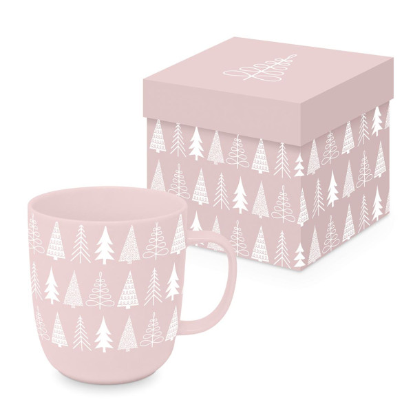 Henkelbecher MOOD ROSÉ in rose aus Bone China