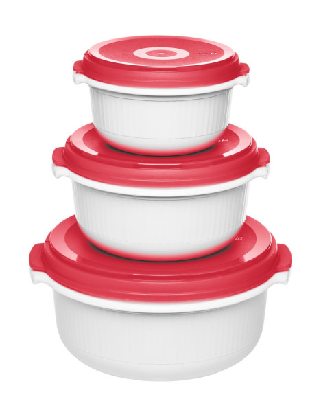 Mikrowellen-Set in mehrfarbig
