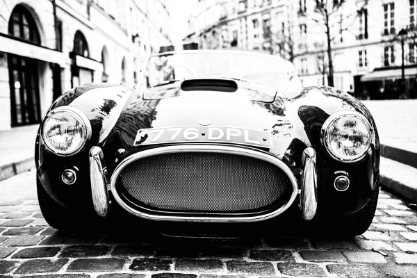 Alu-Dibond Bild Abstrakte Cars