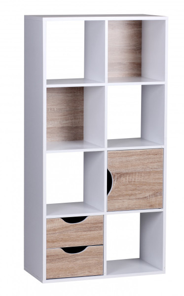 Regal MASSA in weiß aus Holz