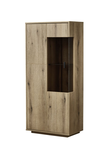 Vitrine vito ALLOW in Eiche aus Dekor