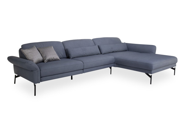 Polsterecke himolla EISENDORF in grau aus Leder