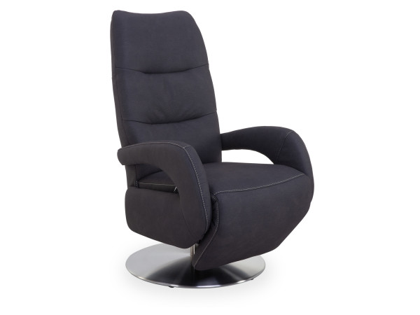 Relaxsessel vito VARIETY STYLE in dunkelgrau aus Stoff