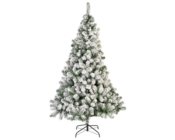 Tannenbaum Imperial in weiß/grün aus Kunststoff