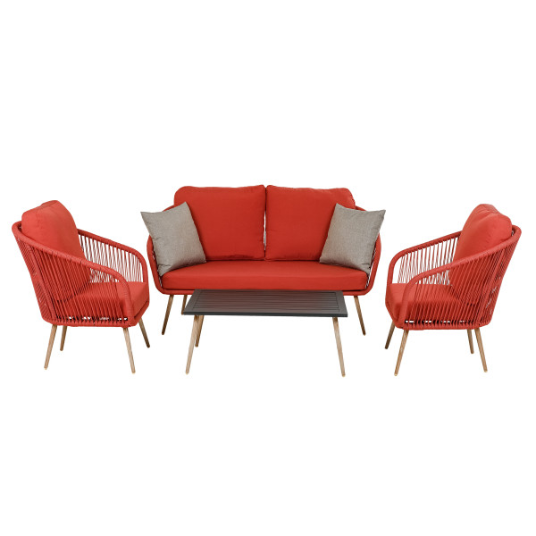 Loungeecke Set MERAN in mehrfarbig