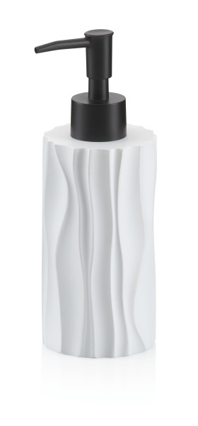 Seifenspender MERIDA in weiß aus Kunststoff