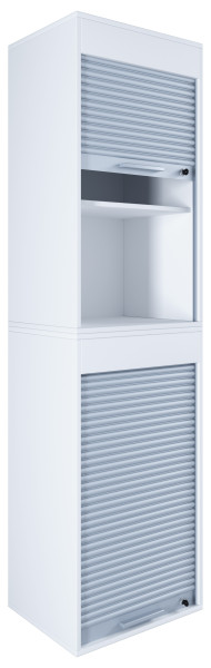 Büroschrank AKTOS in  weiß aus Dekor