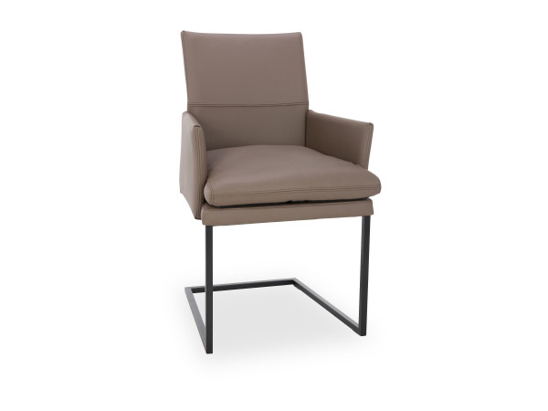 Schwingsessel WYNTER 4 SLIM in lever aus Leder