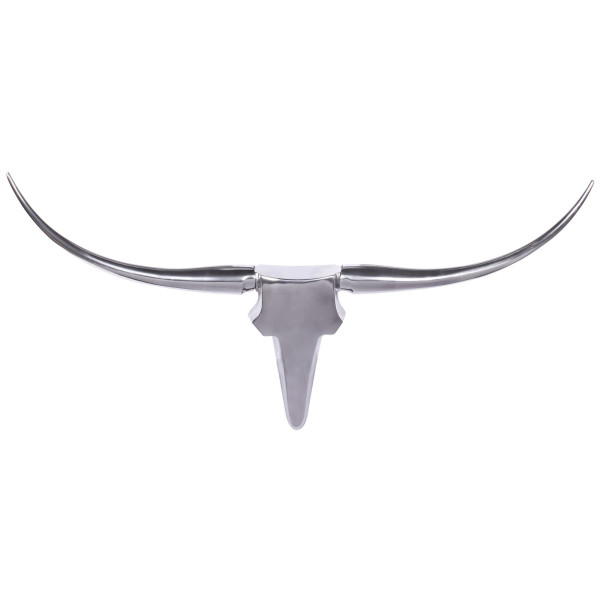 Wandobjekt GEWEIH in silberfarben aus Aluminium