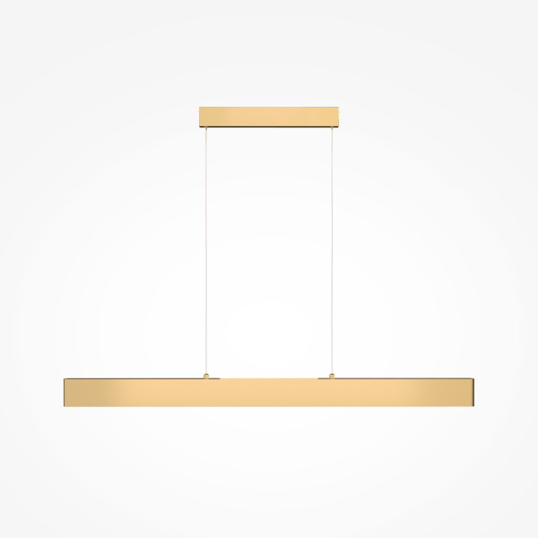 Pendelleuchte STEP in goldfarben aus Metall