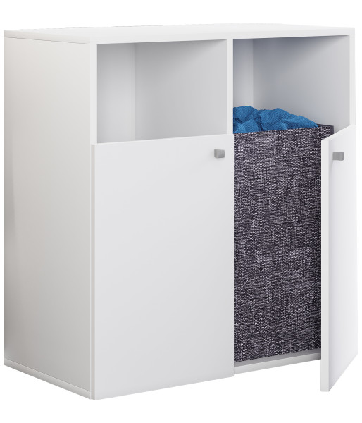 Wäscheschrank DRESO in weiß aus Dekor