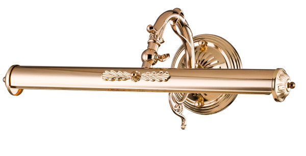 Bilderleuchten PICASSO in goldfarben aus Metall