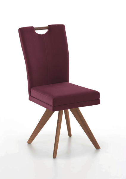 Polsterstuhl COLORADO in  Nirvana rot