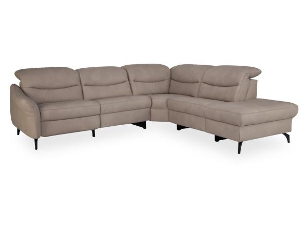 Polsterecke COMFORT MONDO KALEO in sand aus Leder