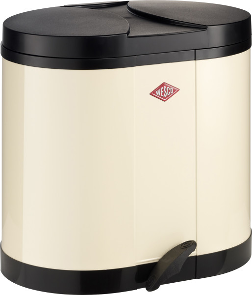 Abfalleimer Öko-Sammler mandel beige 30l WESCO (BHT 45x43x36 cm)