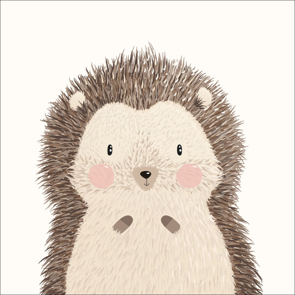 Keilrahmenbild LITTLE HEDGEHOG