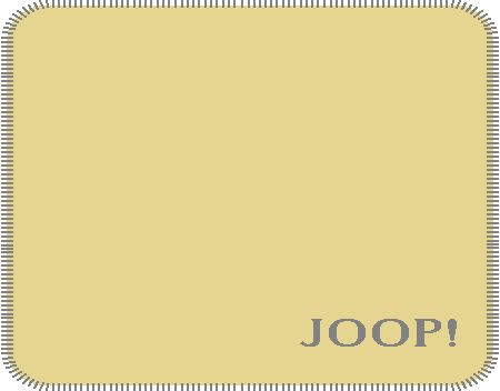 Kissenhülle JOOP! gelb-graphit
