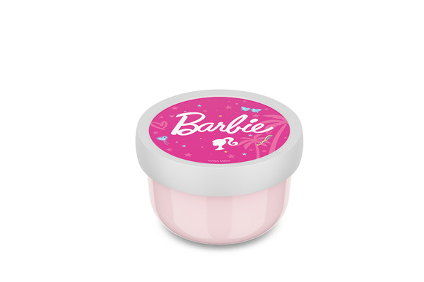 Snackbox BARBIE in pink aus Kunststoff