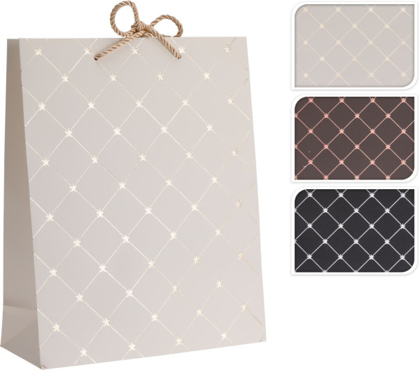 Geschenktasche ELEGANCE in mehrfarbig aus Papier