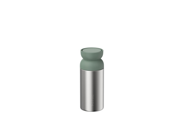 Thermo-Kaffeebecher ELLIPSE in grün aus Materialmix