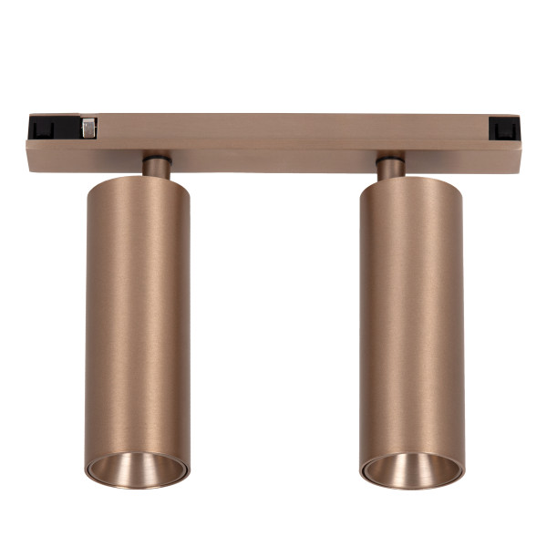 Schienenstrahler MOX Premium in champagner aus Aluminium