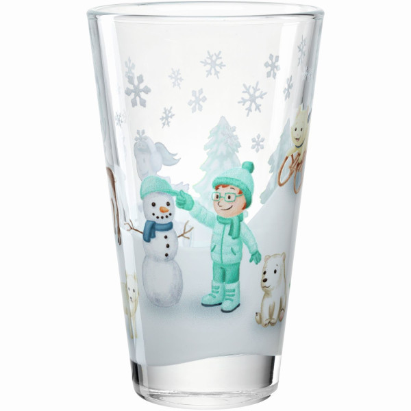 Becher LEONARDO NATALE AVVENTURA in mehrfarbig aus Glas
