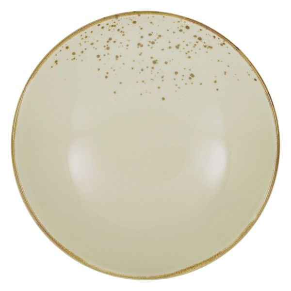 Suppenteller NATURE COLLECTION in creme aus Steinzeug