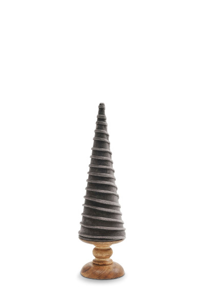 Weihnachtsbaum in braun aus Mischgewebe