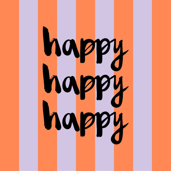 Servietten HAPPY