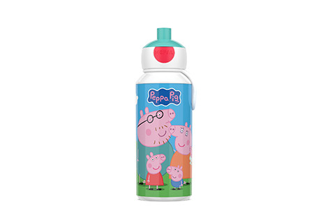 Trinkflasche PEPPA PIG in bunt aus Kunststoff