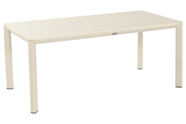 Gartentisch KYRA in beige aus Keramik