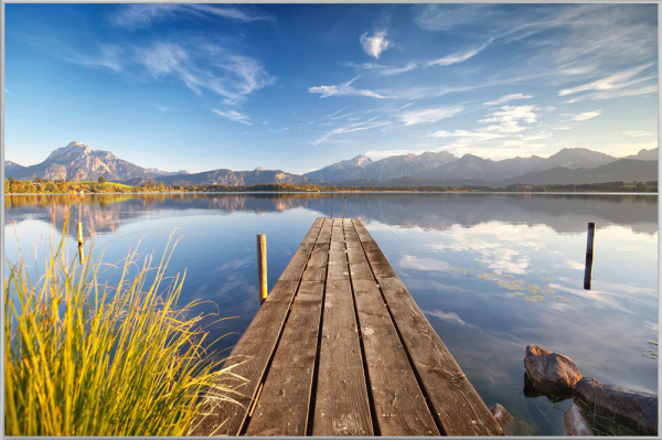 Akustikbild SEE MIT BERGEN aus Materialmix