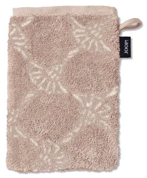 Waschhandschuh JOOP! CLASSIC in nude aus Baumwolle